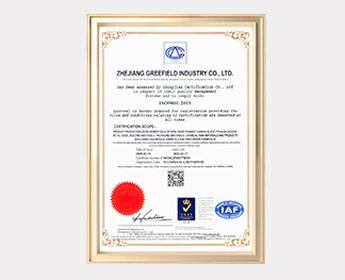 QMSISO9001-2015CertificateGreefield QMSISO9001-2015CertificateGreefield
