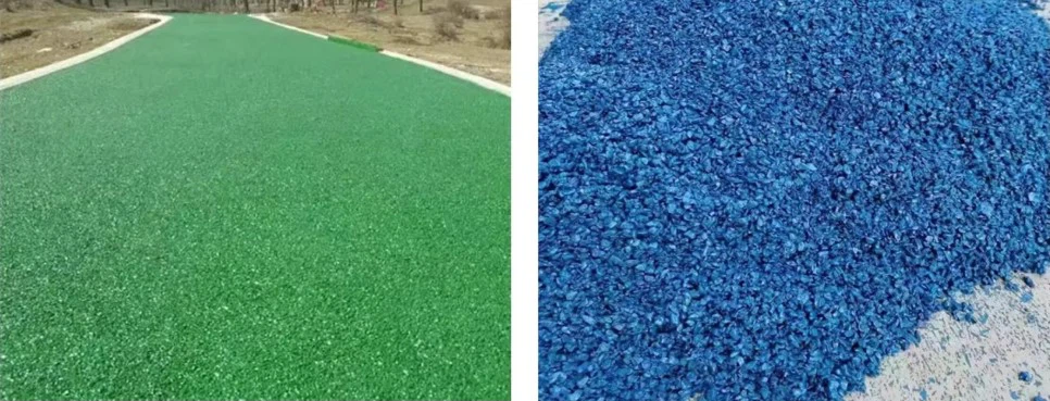 GreenBlueColouredAsphaltPavement-Greefield GreenBlueColouredAsphaltPavement-Greefield