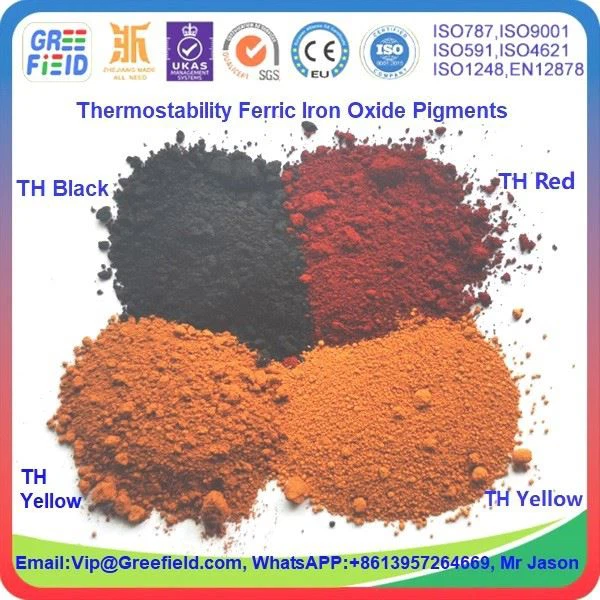 Thermostability.Ferric.IronOxidePigments.Powder.Comparison-Greefield